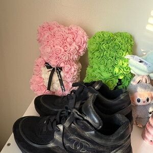 CHANEL Black Italian-Made Footwear